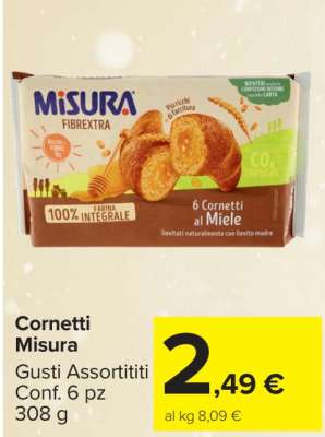 Cornetti Misura