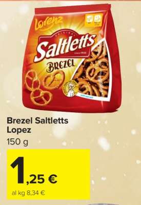 Brezel Saltletts Lopez