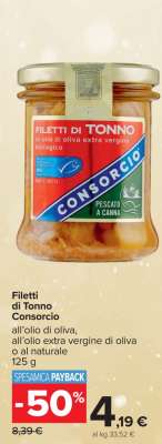FILETTI DI TONNO CONSORCIO