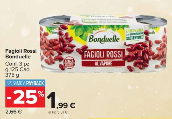 Fagioli Rossi Bonduelle