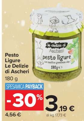 Pesto Ligure Le Delizie di Ascheri