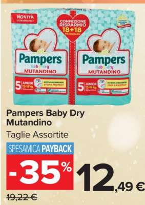 Pampers Baby Dry Mutandino