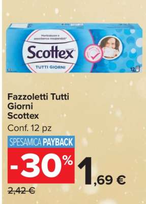 Fazzoletti Tutti Giorni Scottex