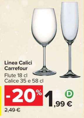Linea Calici Carrefour