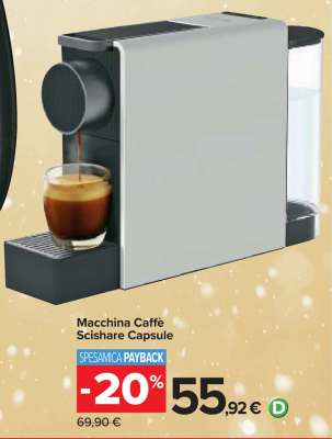 Macchina Caffè Scishare Capsule