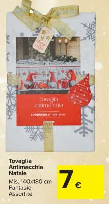 Tovaglia Antimacchia Natale