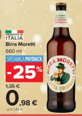 BIRRA MORETTI