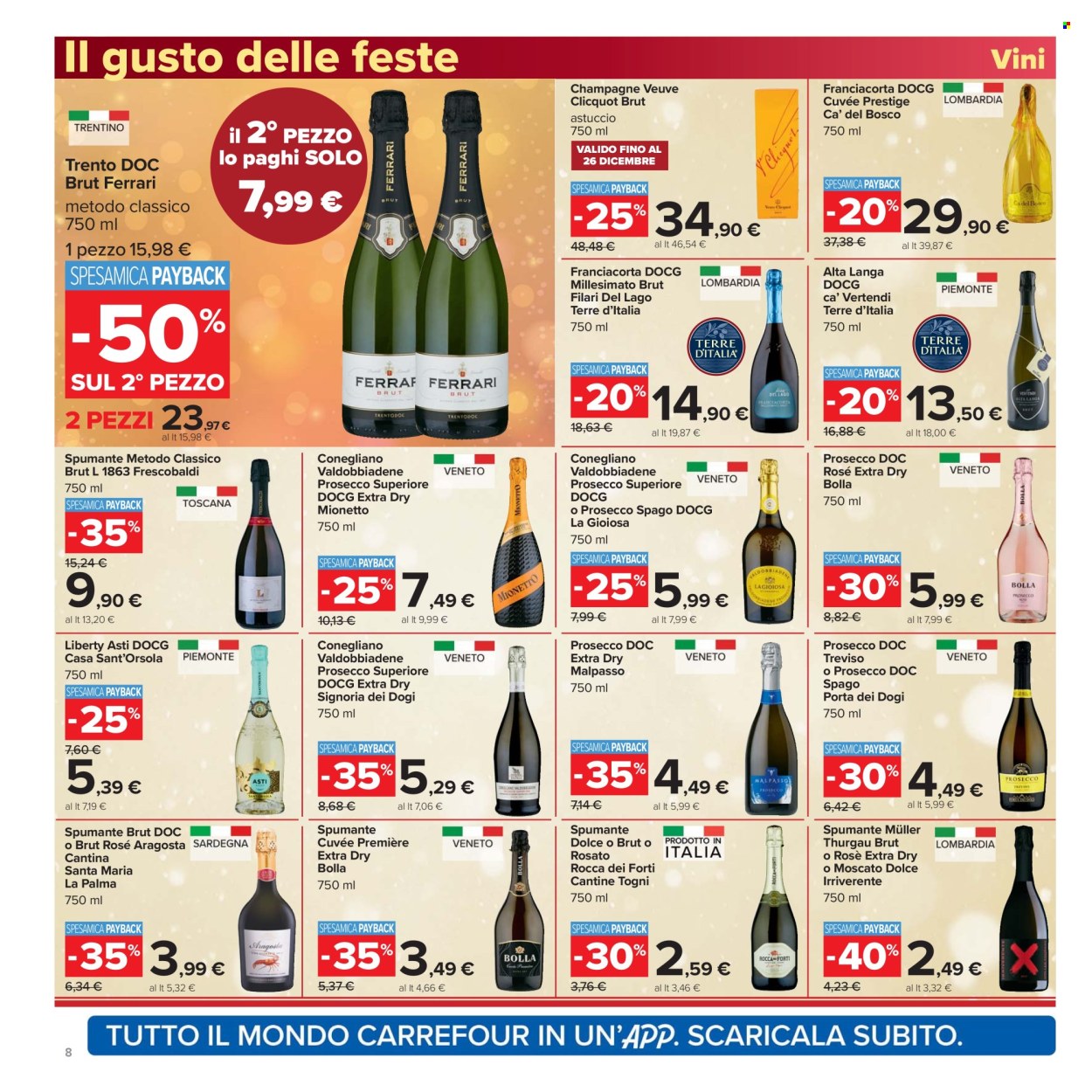 Volantino Carrefour - 16/12/2025 - 1/1/2026. Pagina 8