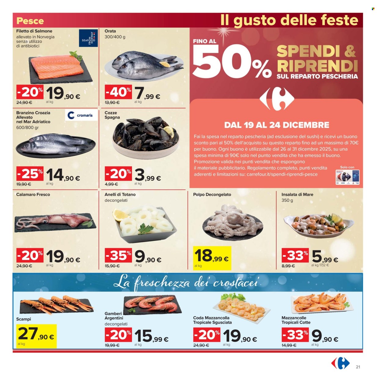 Volantino Carrefour - 16/12/2025 - 1/1/2026. Pagina 21
