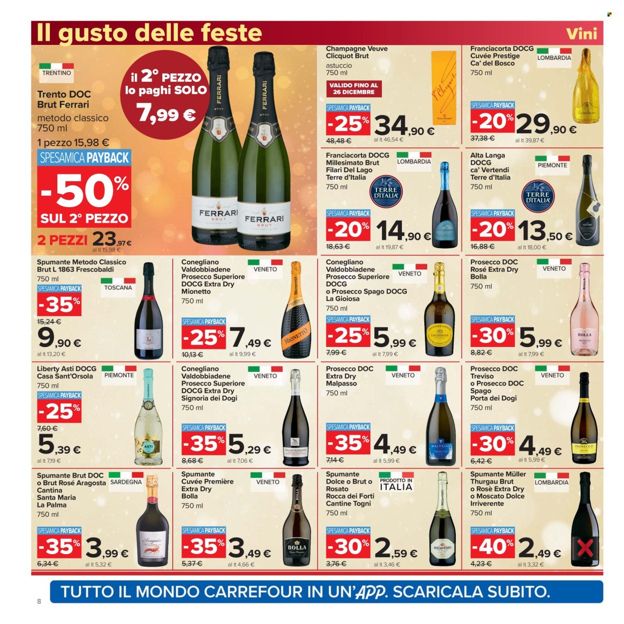 Volantino Carrefour - 16/12/2025 - 1/1/2026. Pagina 8