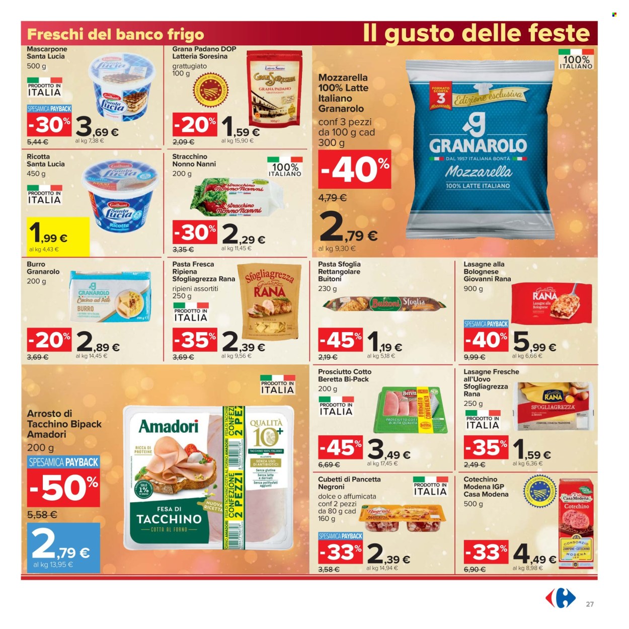 Volantino Carrefour - 16/12/2025 - 1/1/2026. Pagina 27