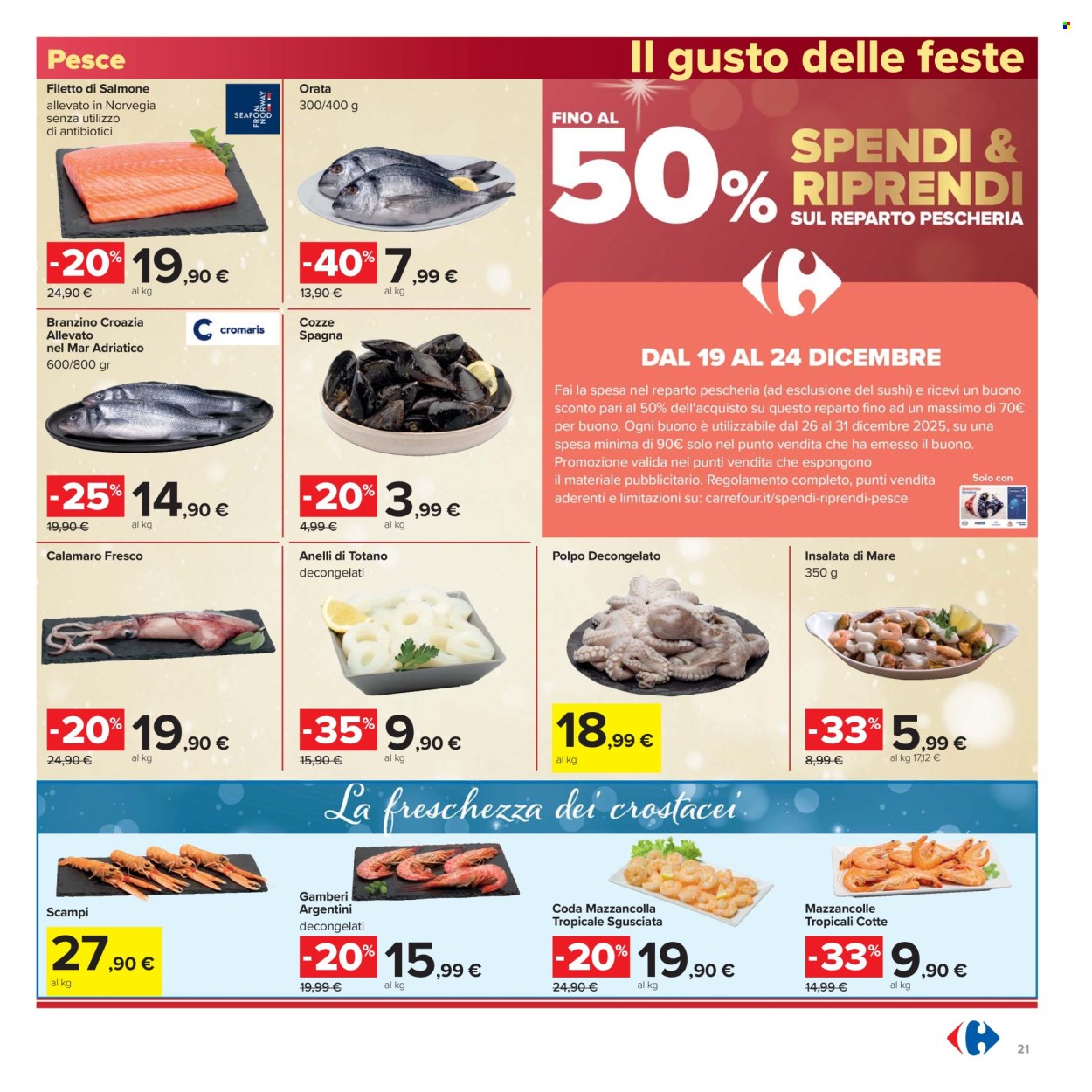 Volantino Carrefour - 16/12/2025 - 1/1/2026. Pagina 21