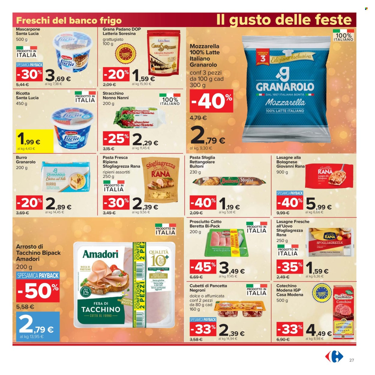 Volantino Carrefour - 16/12/2025 - 1/1/2026. Pagina 27
