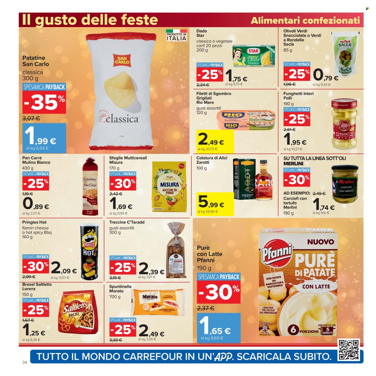 Volantino Carrefour - 16/12/2025 - 1/1/2026. Pagina 34