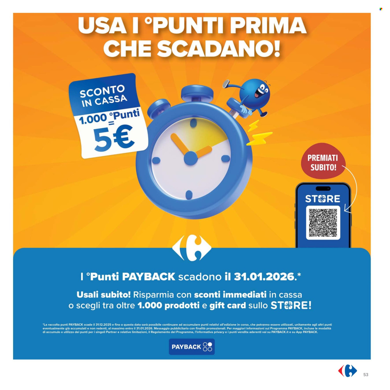Volantino Carrefour - 16/12/2025 - 1/1/2026. Pagina 53