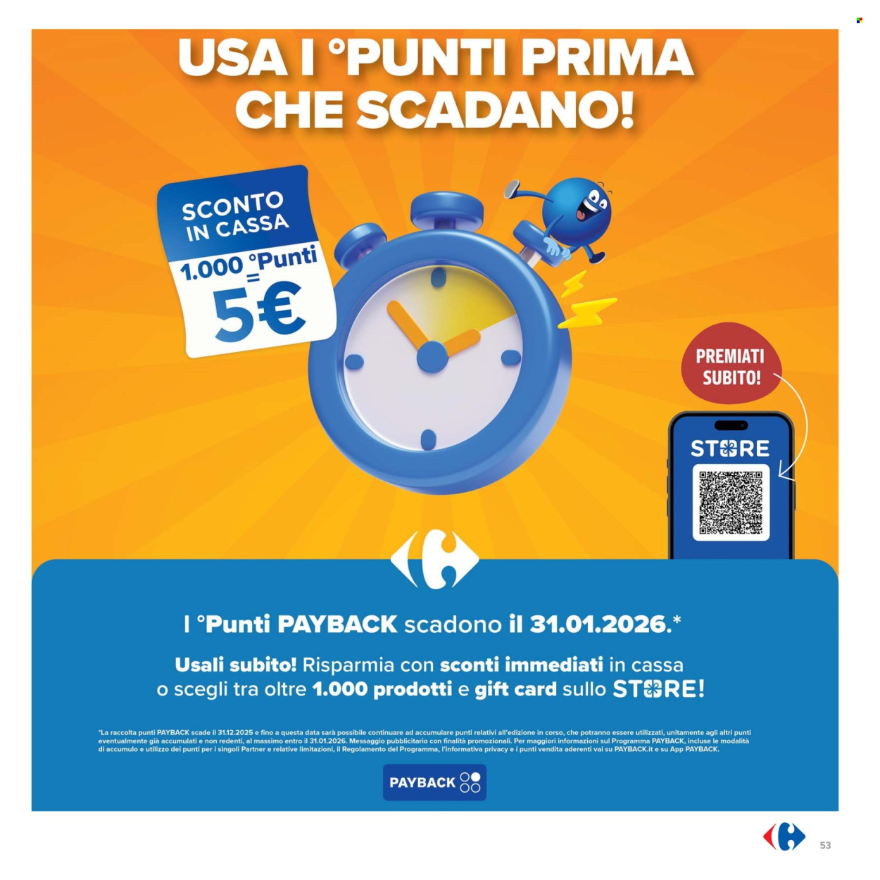 Volantino Carrefour - 16/12/2025 - 1/1/2026. Pagina 53