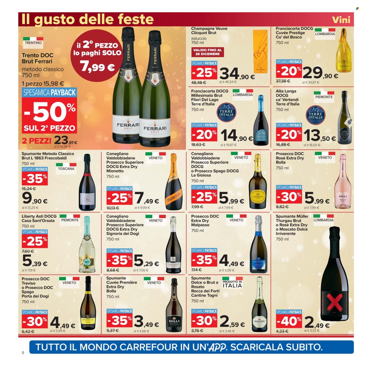Volantino Carrefour - 16/12/2025 - 1/1/2026. Pagina 8