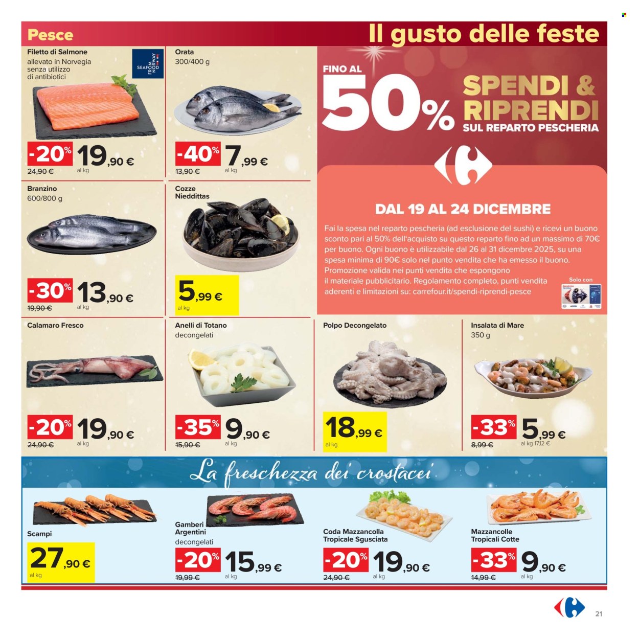 Volantino Carrefour - 16/12/2025 - 1/1/2026. Pagina 21