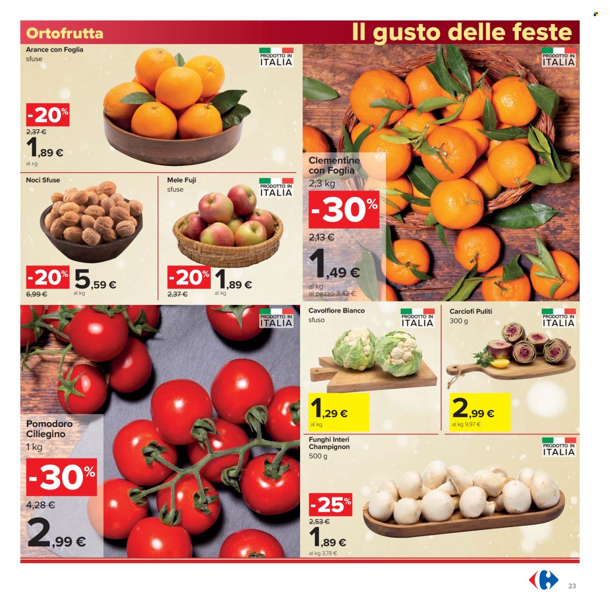 Volantino Carrefour - 16/12/2025 - 1/1/2026. Pagina 23