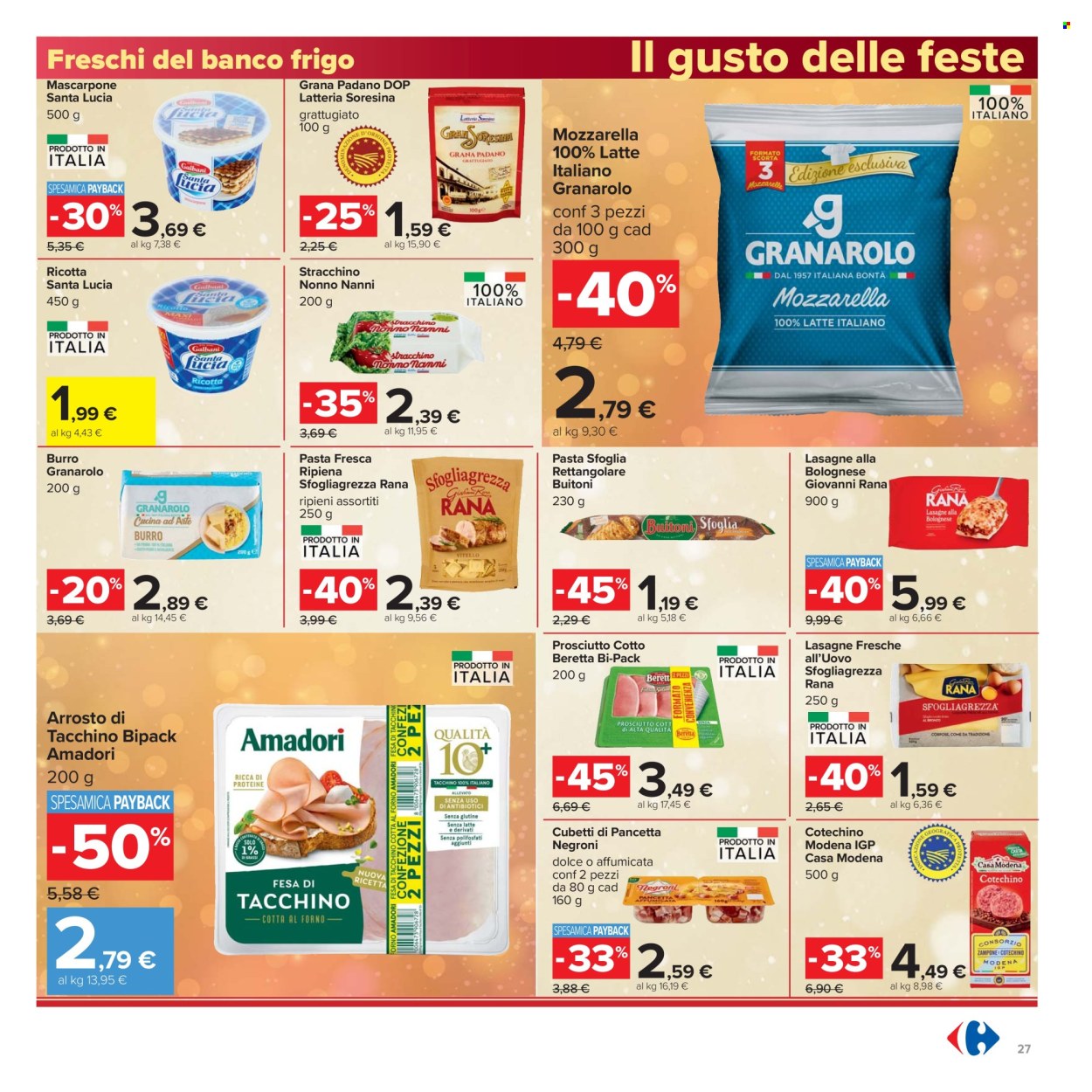 Volantino Carrefour - 16/12/2025 - 1/1/2026. Pagina 27