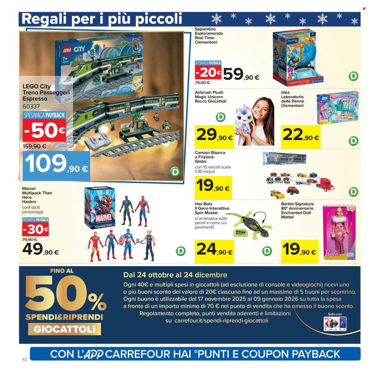 Volantino Carrefour - 16/12/2025 - 1/1/2026. Pagina 42