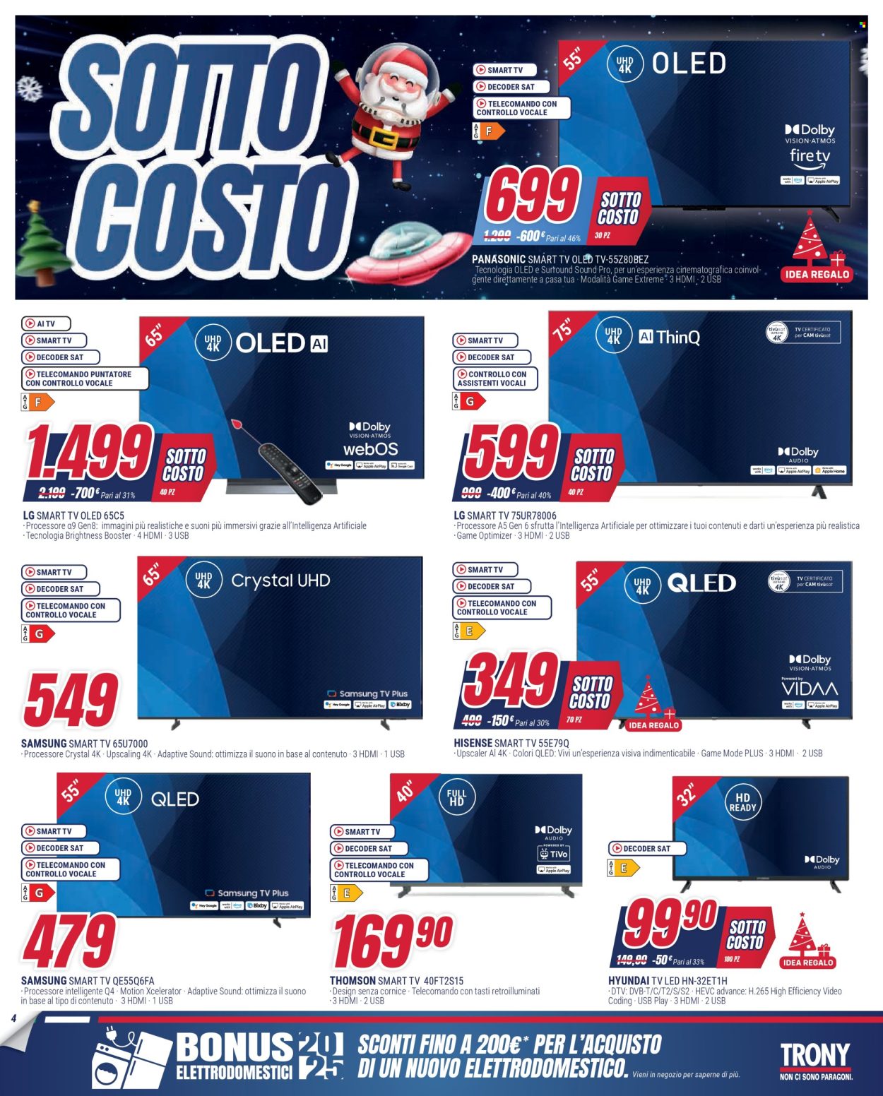 Volantino Trony - 13/12/2025 - 22/12/2025. Pagina 4