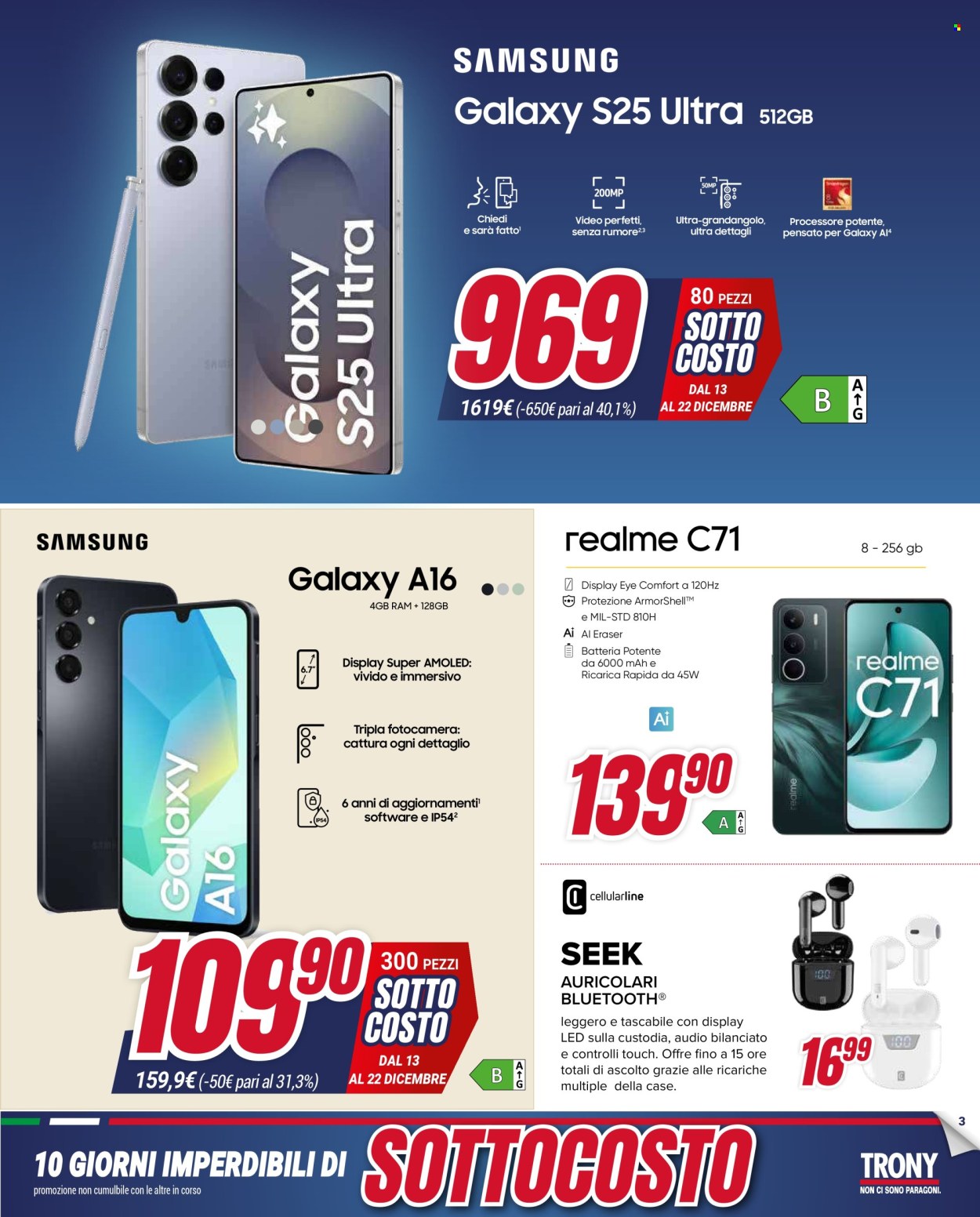 Volantino Trony - 13/12/2025 - 22/12/2025. Pagina 3