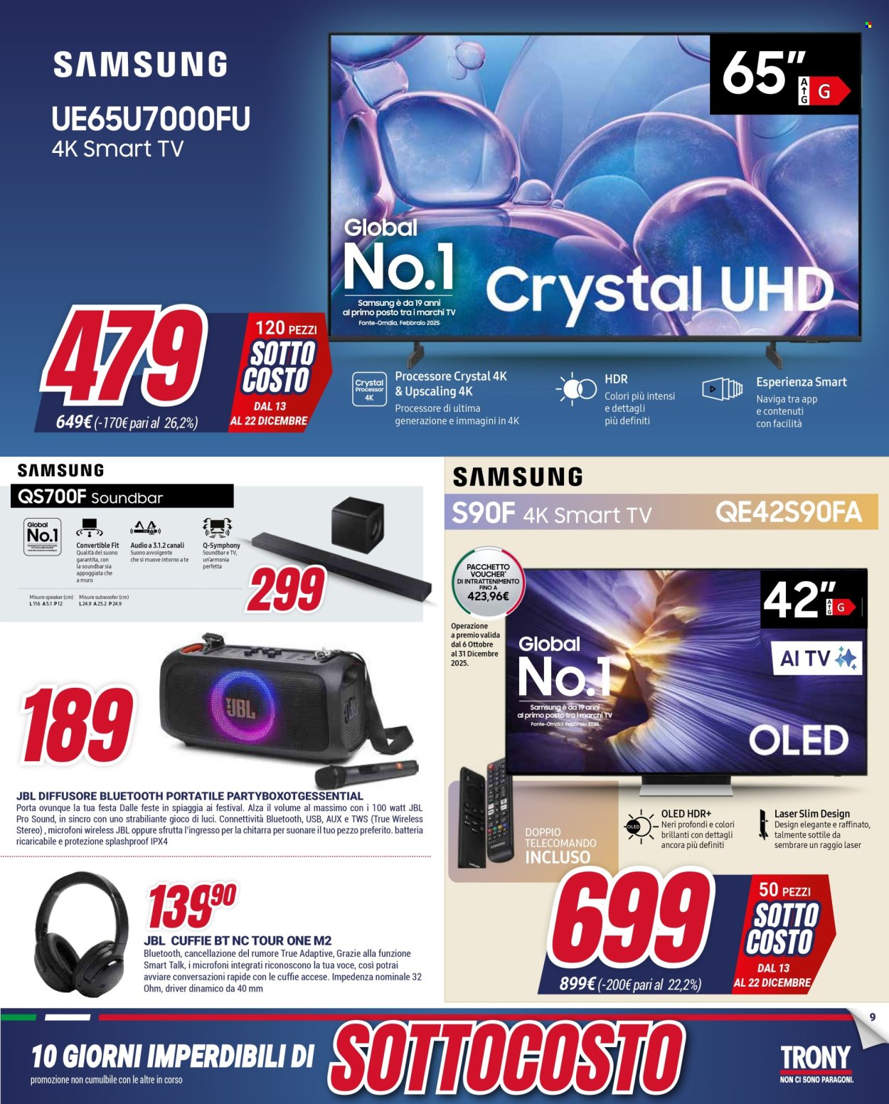 Volantino Trony - 13/12/2025 - 22/12/2025. Pagina 9