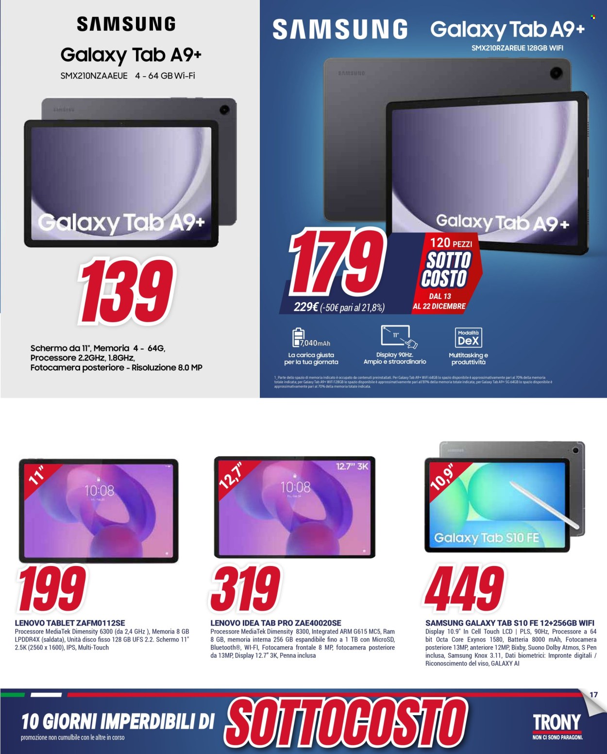 Volantino Trony - 13/12/2025 - 22/12/2025. Pagina 17