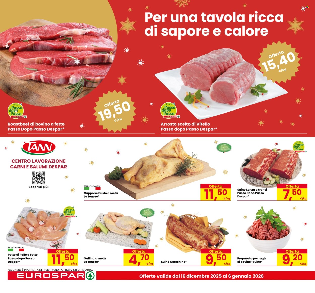 Volantino Eurospar - 16/12/2025 - 6/1/2026. Pagina 8