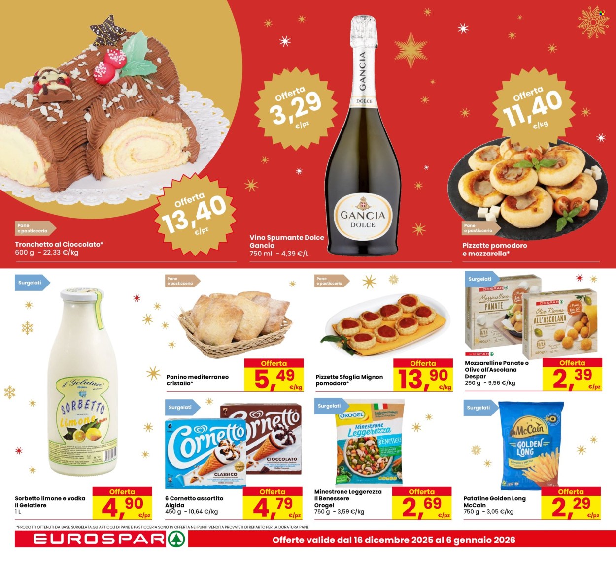 Volantino Eurospar - 16/12/2025 - 6/1/2026. Pagina 12
