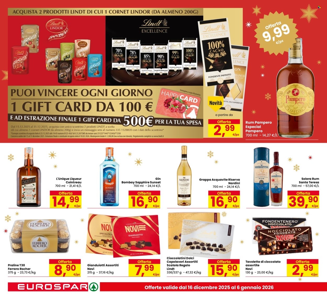 Volantino Eurospar - 16/12/2025 - 6/1/2026. Pagina 16
