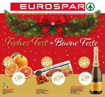 Volantino Eurospar - 16/12/2025 - 6/1/2026.