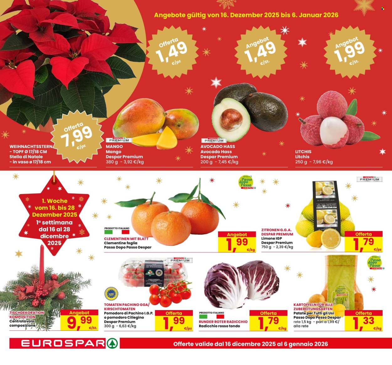 Volantino Eurospar - 16/12/2025 - 6/1/2026. Pagina 4
