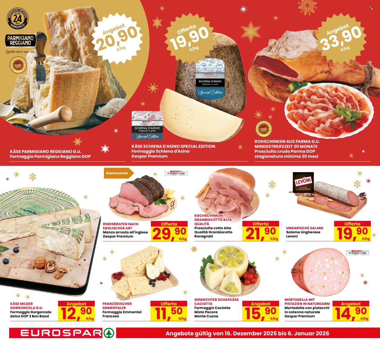 Volantino Eurospar - 16/12/2025 - 6/1/2026. Pagina 10