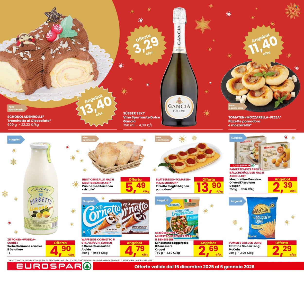 Volantino Eurospar - 16/12/2025 - 6/1/2026. Pagina 12