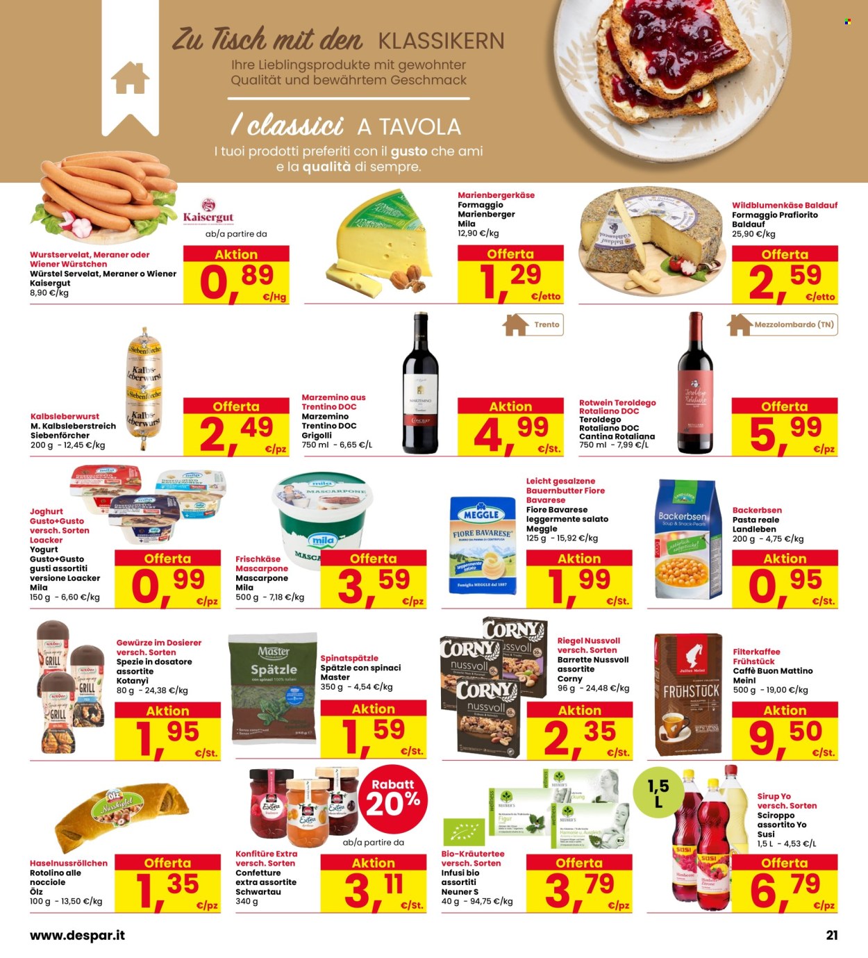 Volantino Interspar - 16/12/2025 - 6/1/2026. Pagina 21