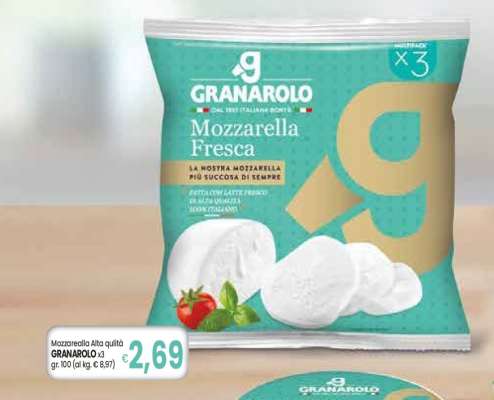 Mozzarella Alta Qualità Granarolo