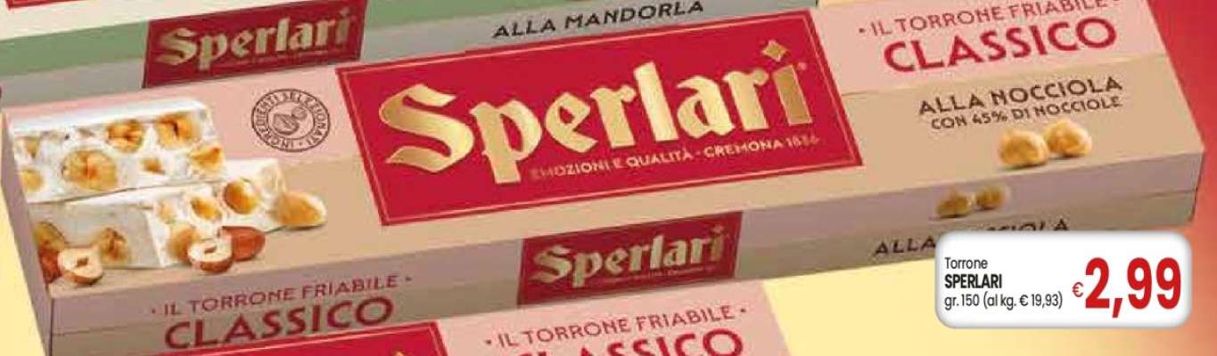 Torrone Sperlari