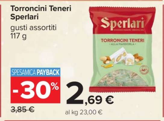 Torroncini Teneri Sperlari