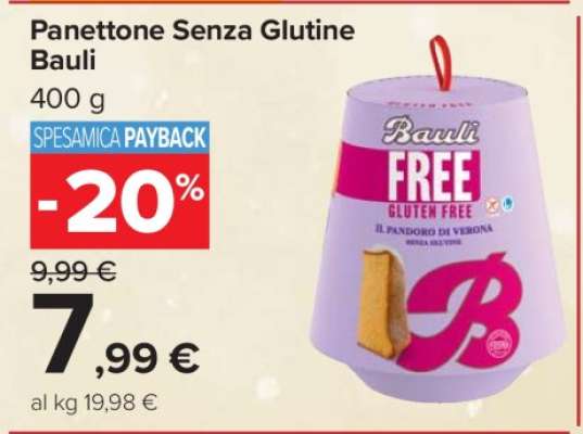 Panettone Senza Glutine Bauli