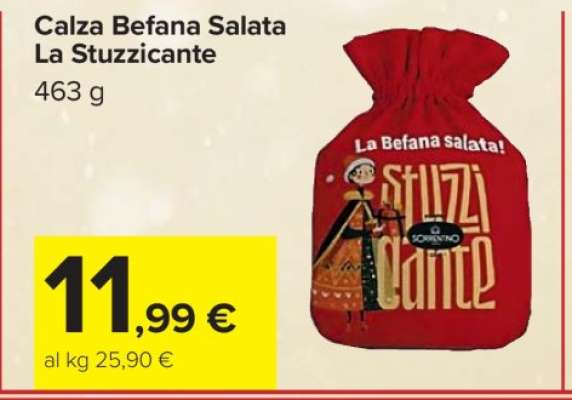 Calza Befana Salata La Stuzzicante