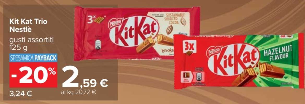 Kit Kat Trio Nestlé