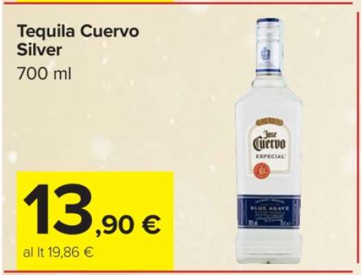Tequila Cuervo Silver