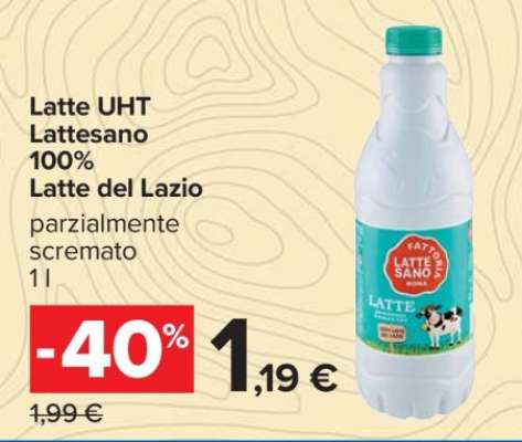 Latte UHT Lattesano