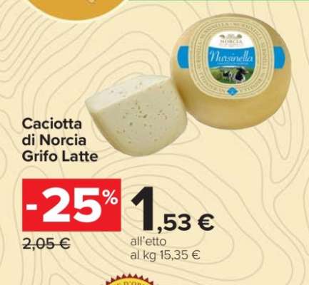 Caciotta di Norcia Grifo Latte