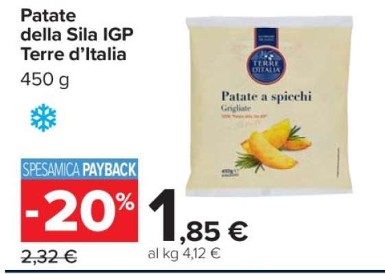 Patate della Sila IGP Terre d’Italia