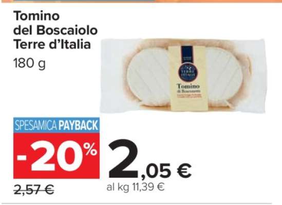 Tomino del Boscaiolo Terre d’Italia