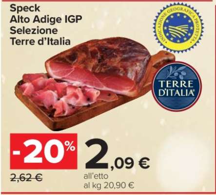 Speck Alto Adige IGP Selezione Terre d’Italia