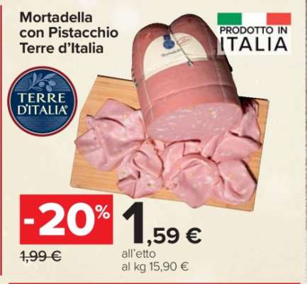 Mortadella con Pistacchio Terre d’Italia